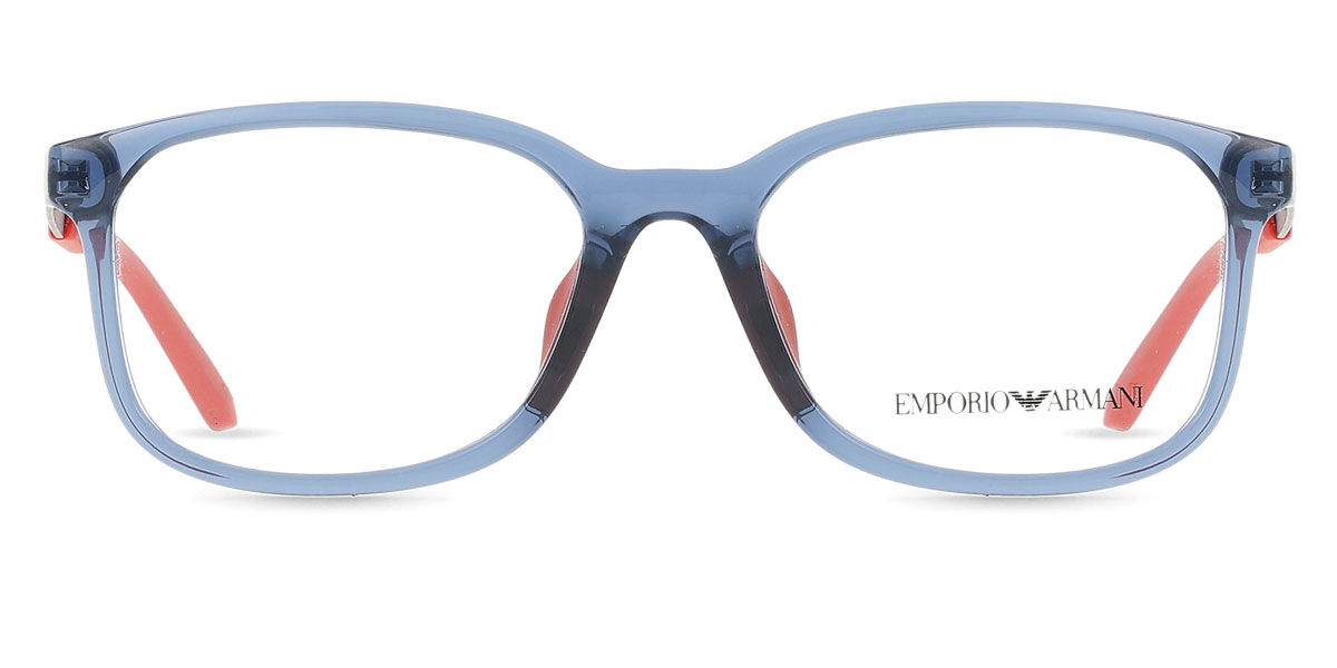 エンポリオアルマーニ Emporio Armani EK3008U Kids 6278 Full rim 盛りだくさんリム トランスペアレント 青色 Kids  キッズ Eyeglasses 眼鏡 メガネ めがね ひな型 伊達眼鏡 【定め事品】【新品】【外国で通信販売】【貨物輸送無料】