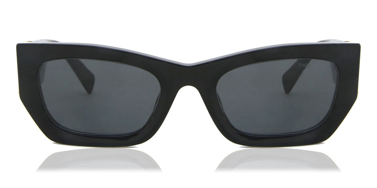 ミュウミュウ Miu Miu MU09WS 1AB5S0 Full rim フルリム ブラック Women レディース 女性用 ウィメンズ Sunglasses サングラス さんぐらす 【UVカテゴリ3】【正規品】【新品】【海外通販】【送料無料】｜SmartBuyGlasses
