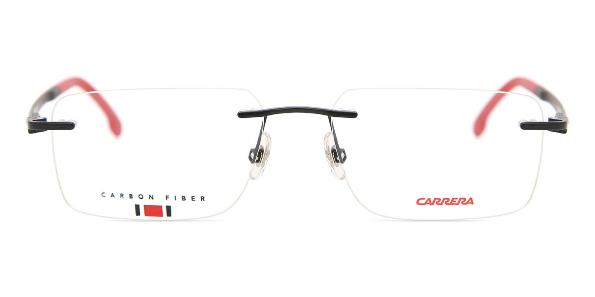 カレラ Carrera 8853 003 Rimless リムレス マットブラック Men メンズ 男性用 Eyeglasses メガネ 眼鏡 めがね フレーム 伊達メガネ 【正規品】【新品】【海外通販】【送料無料】｜SmartBuyGlasses