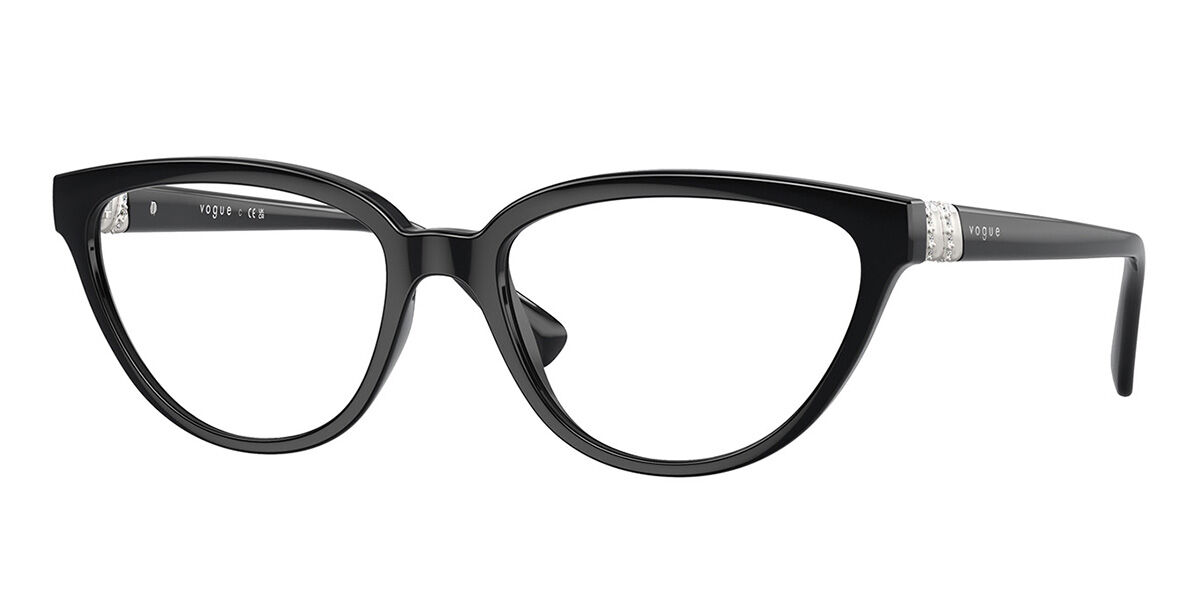 ヴォーグアイウェア Vogue Eyewear VO5517B W44 Full rim フルリム ブラック Women レディース 女性用 ウィメンズ Eyeglasses メガネ 眼鏡 めがね フレーム 伊達メガネ 【正規品】【新品】【海外通販】【送料無料】|SmartBuyGlasses