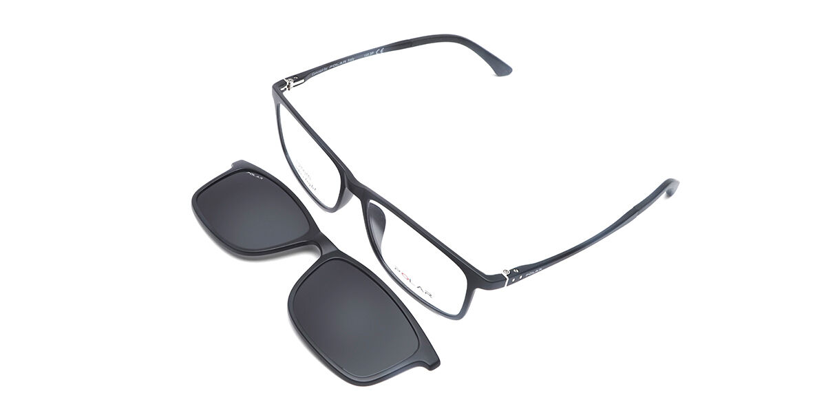 【正規品】【送料無料】Polar Polar 401 With Clip On Polarized 76 New Women Eyeglasses【海外通販】
