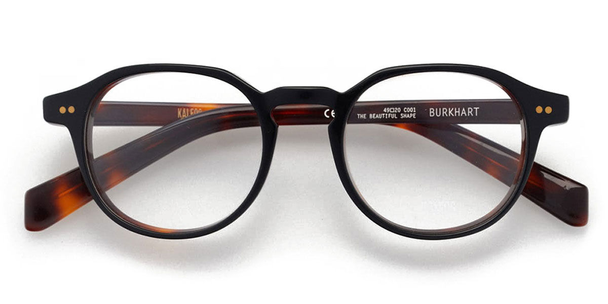 カレオス Kaleos Burkhart C1 Full rim フルリム ブラック トータス Unisex ユニセックス 男女兼用 メンズ レディース Eyeglasses メガネ 眼鏡 めがね フレーム 伊達メガネ 【正規品】【新品】【海外通販】【送料無料】｜SmartBuyGlasses