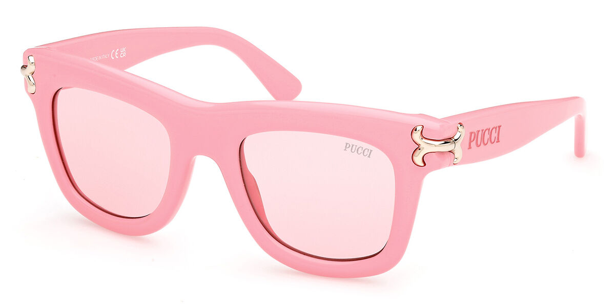 プッチ Emilio Pucci EP0222 72S Full rim 盛りだくさんリム 光輝のあるともし火サクラ色 Women レディース 成人女性用 ウィメンズ Sunglasses 黒眼鏡 さんぐらす 【UV科目1】【置き目品】【新品】【外国で通信販売】【貨物輸送無料】