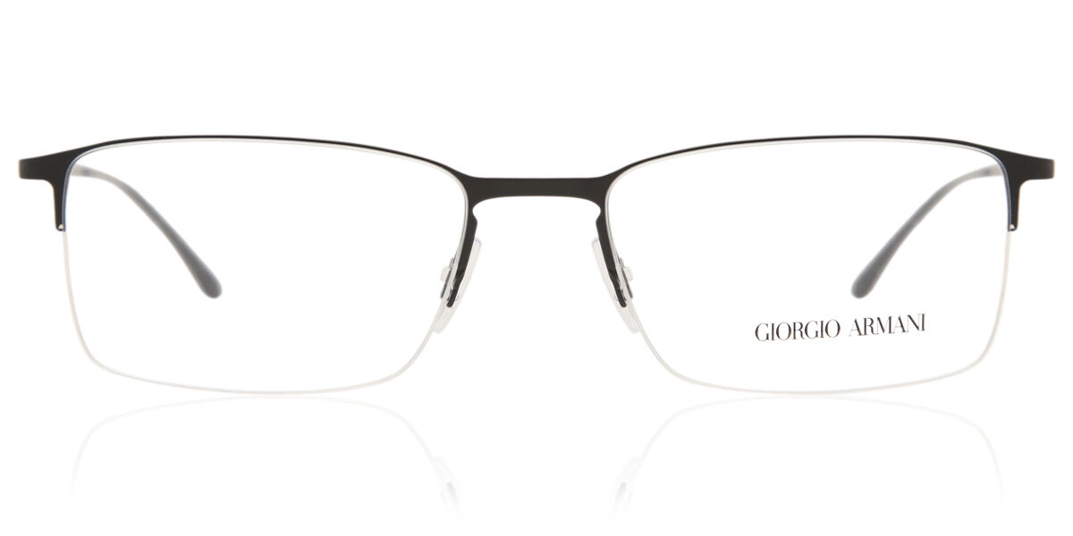 ジョルジョアルマーニ Giorgio Armani AR5010 3001 Semi rimless セミリムレス マットブラック Men メンズ 男性用 Eyeglasses メガネ 眼鏡 めがね フレーム 伊達メガネ 【正規品】【新品】【海外通販】【送料無料】|SmartBuyGlasses
