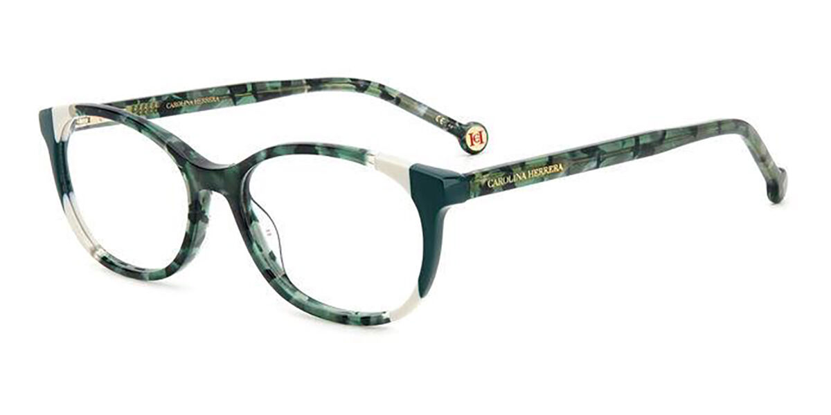 【置き目品】【貨物輸送無料】カロライナヘレラ  Carolina Herrera HER 0125 GRZ New Women Eyeglasses【外国で通信販売】
