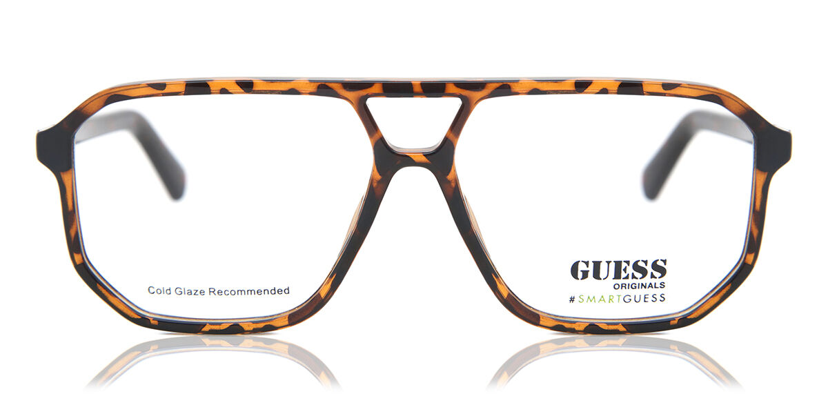 ゲス Guess GU8252 052 Full rim フルリム べっ甲 Unisex ユニセックス 男女兼用 メンズ レディース Eyeglasses メガネ 眼鏡 めがね フレーム 伊達メガネ 【正規品】【新品】【海外通販】【送料無料】｜SmartBuyGlasses 12,548円