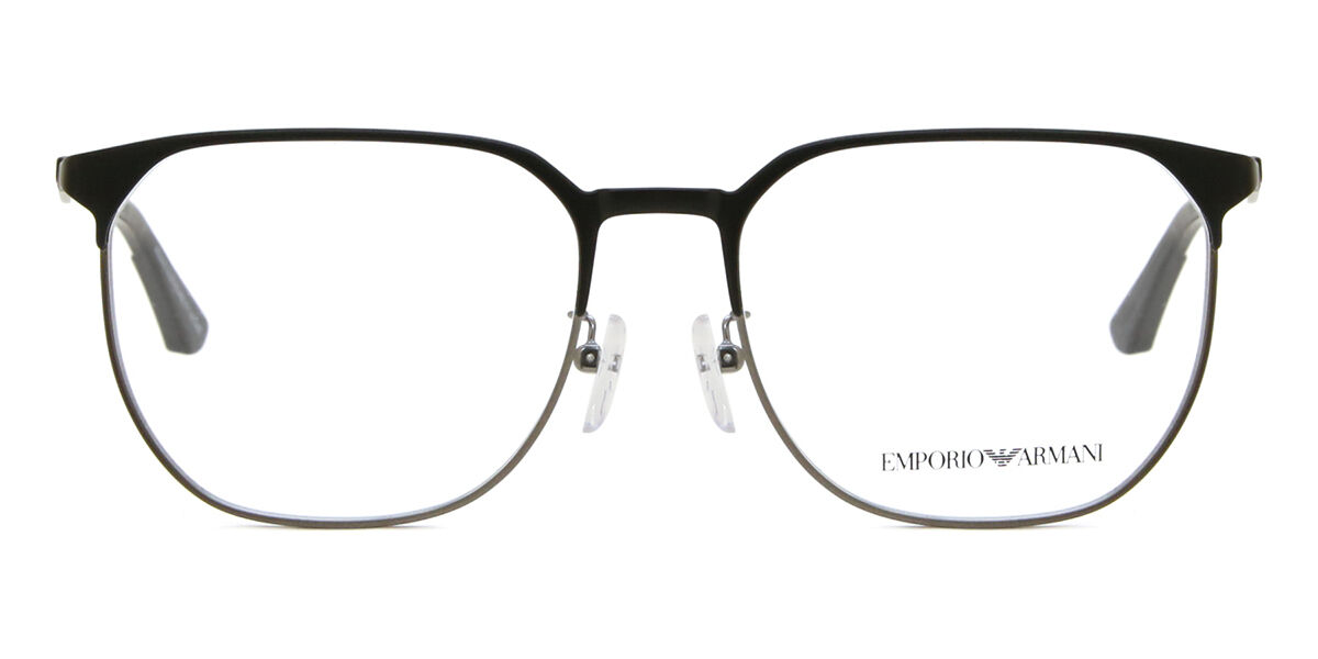 エンポリオアルマーニ Emporio Armani EA1158D Asian Fit 3001 Full rim フルリム マットブラック/ガンメタル Men メンズ 男性用 Eyeglasses メガネ 眼鏡 めがね フレーム 伊達メガネ 【正規品】【新品】【海外通販】【送料無料】｜SmartBuyGlasses