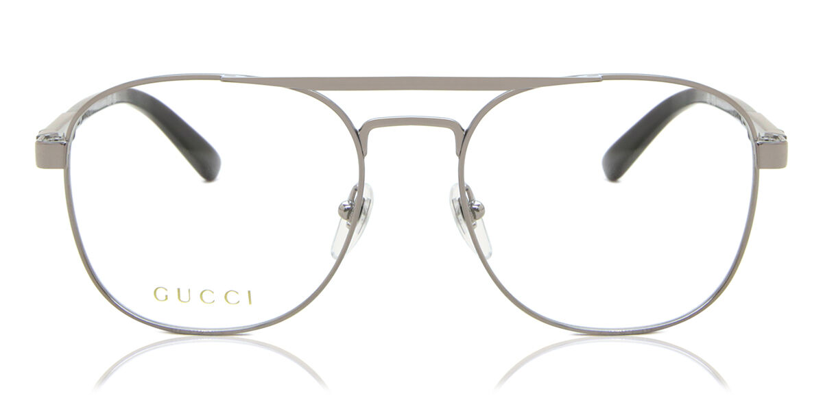 グッチ Gucci GG1290O 001 Full rim フルリム シルバー Men メンズ 男性用 Eyeglasses メガネ 眼鏡 めがね フレーム 伊達メガネ 【正規品】【新品】【海外通販】【送料無料】｜SmartBuyGlasses
