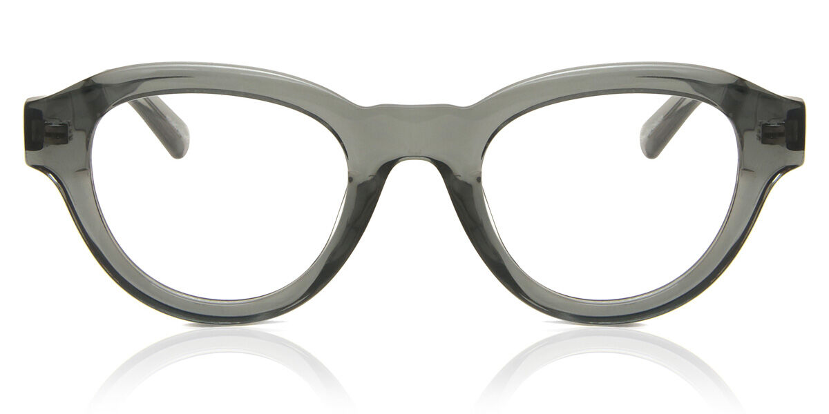 【置き目品】【貨物輸送無料】アライズコレクティブ  Full Rim Oval Transparent Grey Arise Collective Kumi 30107 C4 Fashion Unisex Eyeglasses【外国で通信販売】