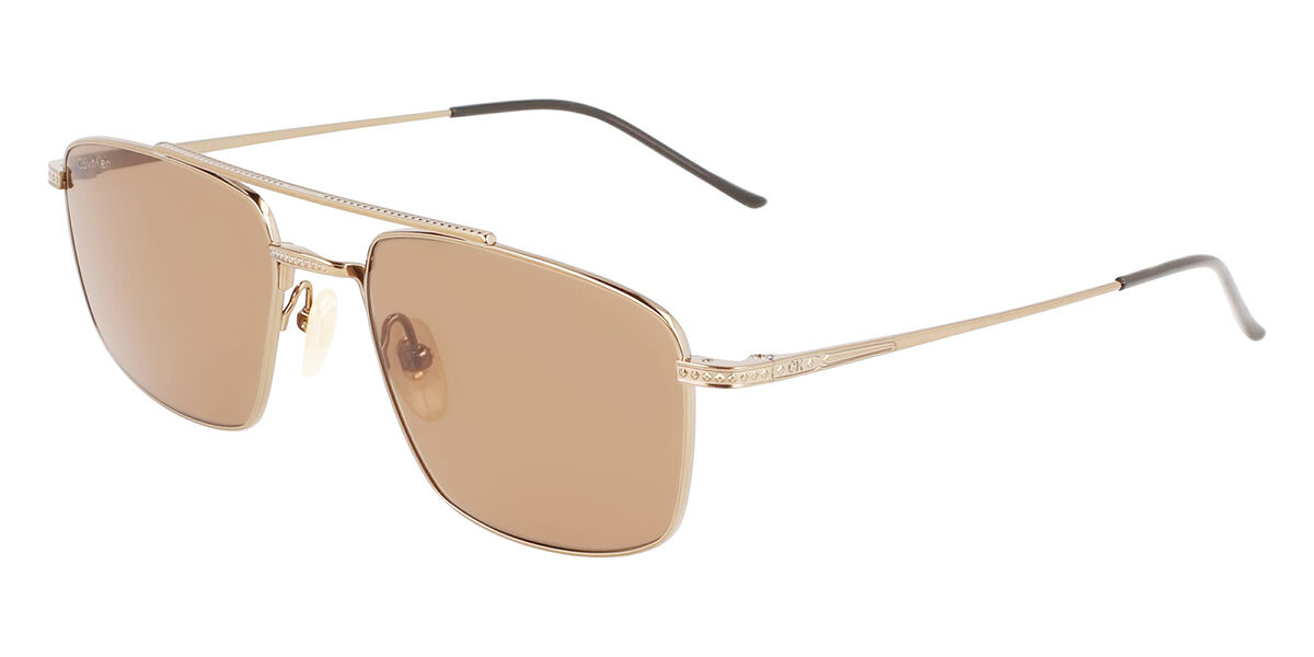 【正規品】【送料無料】【新品】カルバンクライン Calvin Klein CK22111TS 717 ゴールド Unisex ユニセックス 男女兼用 メンズ レディース Sunglasses サングラス さんぐらす【海外通販】