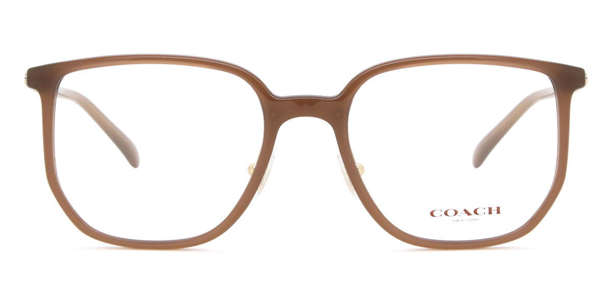 コーチ Coach HC6240D Asian Fit 5808 Full rim フルリム フロステッドパーリーライトブラウン Women レディース 女性用 ウィメンズ Eyeglasses メガネ 眼鏡 めがね フレーム 伊達メガネ 【正規品】【新品】【海外通販】【送料無料】|SmartBuyGlasses