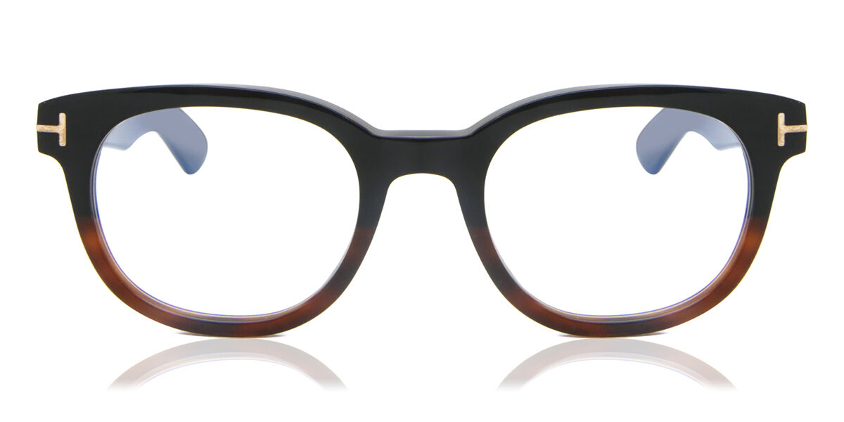 トムジェラルド・r・フォード Tom Ford FT5807-B 005 Blue-Light Block Full rim 盛りだくさんリム 黒いこと トータス Men メンズ 成人男性用 Eyeglasses 眼鏡 メガネ めがね ひな形 伊達眼鏡 【置き目品】【新品】【外国で通信販売】【貨物輸送無料】