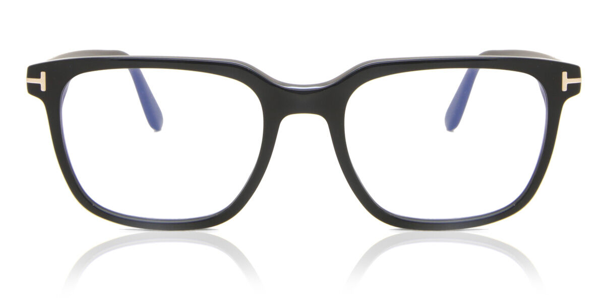 【正規品】【送料無料】トムフォード Tom Ford FT5818-B 001 Blue-Light Block New Men Eyeglasses【海外通販】