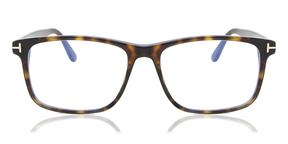【決まり品】【貨物輸送無料】トムジェラルド・r・フォード  Tom Ford FT5752-B 052 Blue-Light Block New Men Eyeglasses【外国で通信販売】 バッグ・小物・ブランド雑貨-眼鏡・サングラス