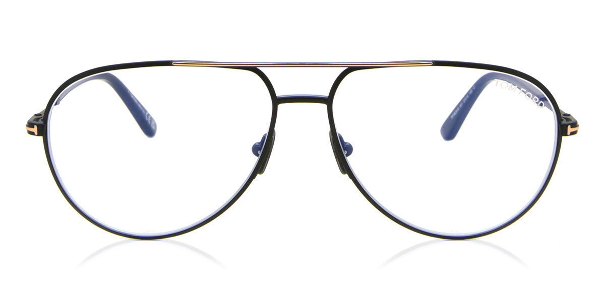 トムジェラルド・r・フォード Tom Ford FT5829-B 001 Blue-Light Block Full rim 盛りだくさんリム シャイニーブラック Men メンズ 成人男性用 Eyeglasses 眼鏡 メガネ めがね 一こま 伊達眼鏡 【置き目品】【新品】【外国で通信販売】【貨物輸送無料】