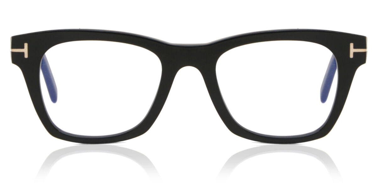 トムジェラルド・r・フォード Tom Ford FT5886-B 001 Blue-Light Block Full rim 盛りだくさんリム シャイニーブラック Men メンズ 成人男性用 Eyeglasses 眼鏡 メガネ めがね ひな形 伊達眼鏡 【置き目品】【新品】【外国で通信販売】【貨物輸送無料】