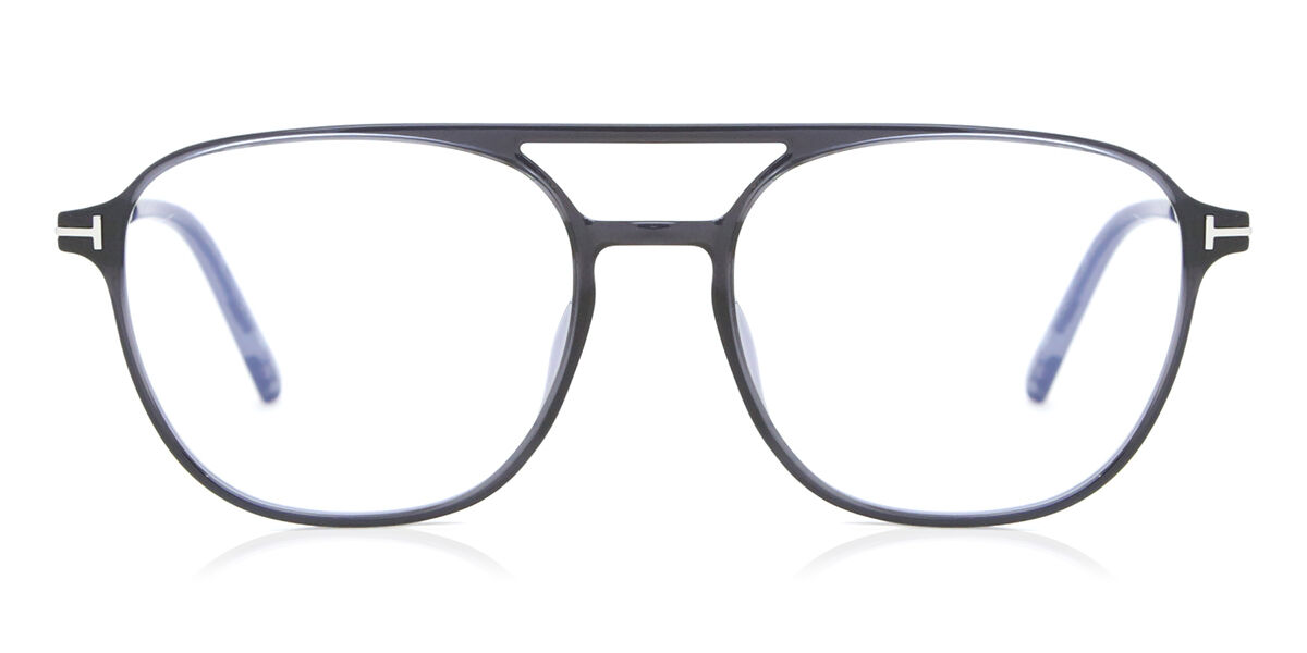 トムフォード Tom Ford FT5874-B 020 Blue-Light Block Full rim フルリム ダークグレー Men メンズ 男性用 Eyeglasses メガネ 眼鏡 めがね フレーム 伊達メガネ 【正規品】【新品】【海外通販】【送料無料】|SmartBuyGlasses