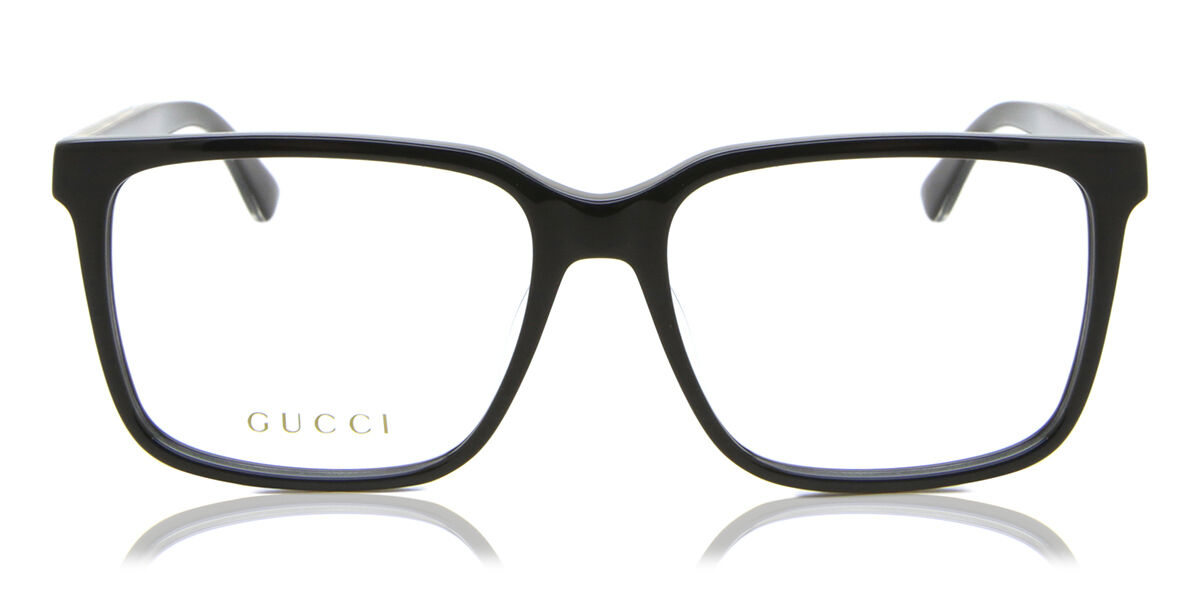 【正規品】【送料無料】【新品】グッチ Gucci GG0385OA Asian Fit 001 ブラック Men メンズ 男性用 Eyeglasses メガネ 眼鏡 めがね フレーム 伊達メガネ【海外通販】