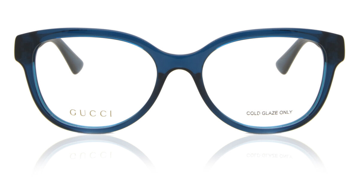 グッチ Gucci GG1115O 003 Full rim 盛りだくさんリム シャイニー トランスペアレント 青色 Women レディース お上さん用 ウィメンズ Eyeglasses 眼鏡 メガネ めがね ひな形 伊達眼鏡 【決まり品】【新品】【外国で通信販売】【貨物輸送無料】 眼鏡-バッグ・小物・ブランド雑貨-眼鏡・サングラス