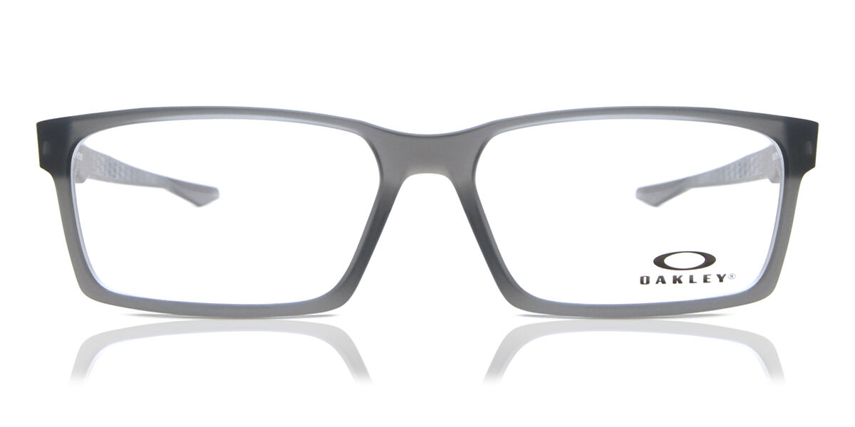 オークリー Oakley OX8060 OVERHEAD 806002 Full rim フルリム サテン グレー Men メンズ 男性用 Eyeglasses メガネ 眼鏡 めがね フレーム 伊達メガネ 【正規品】【新品】【海外通販】【送料無料】｜SmartBuyGlasses