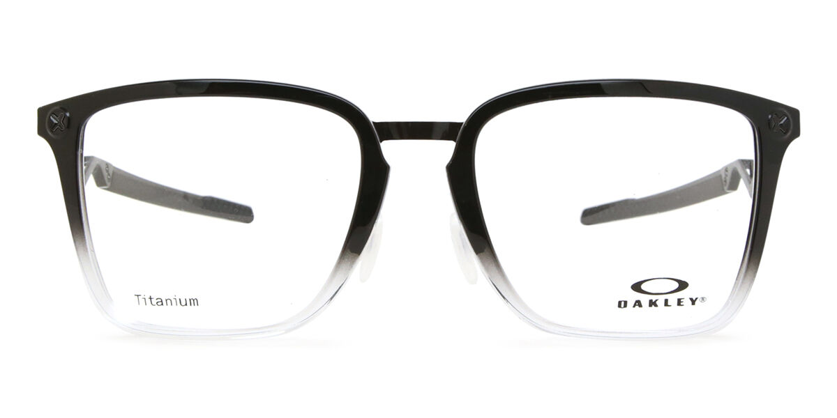 オーク材ロバート・エドワード・リー Oakley OX8162 COGNITIVE 816204 Full rim 盛りだくさんリム グラデーショングロッシークリアブラック Men メンズ 成人男性用 Eyeglasses 眼鏡 メガネ めがね ひな形 伊達眼鏡 【置き目品】【新品】【外国で通信販売】【貨物輸送無料】