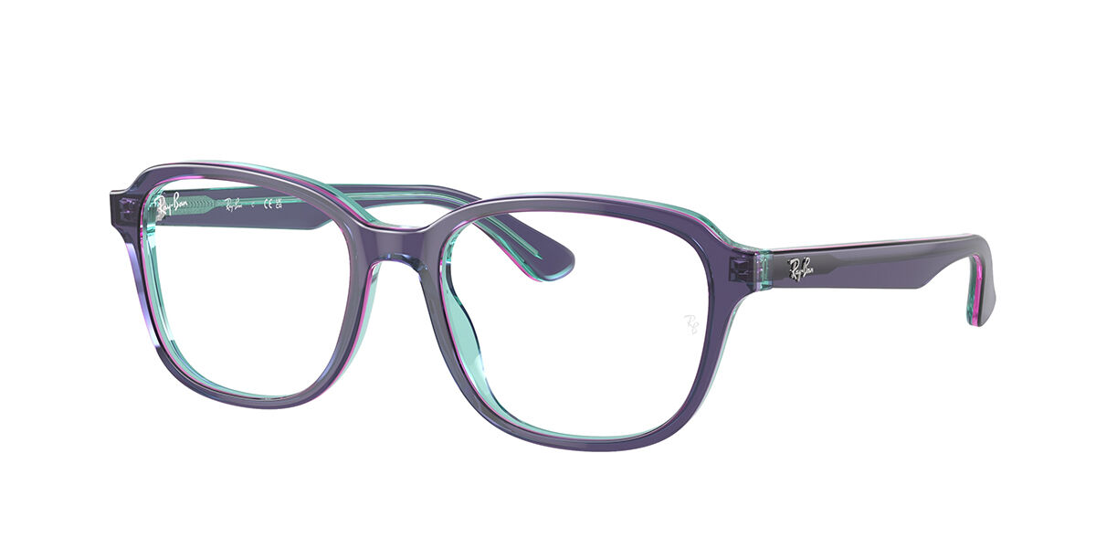レイバン キッズ Ray-Ban Kids RY1627 3945 Full rim 盛りだくさんリム 紫/水色の上に澄み切ったな青 Kids  キッズ Eyeglasses 眼鏡 メガネ めがね ひな形 伊達眼鏡 【置き目品】【新品】【外国で通信販売】【貨物輸送無料】
