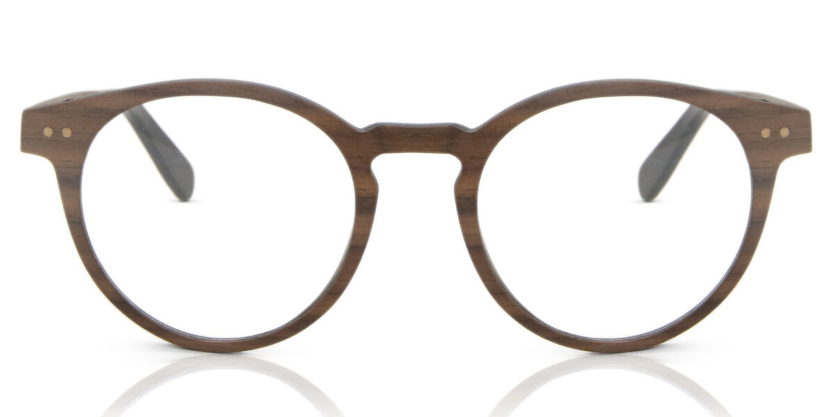 【正規品】【送料無料】Oh My Woodness! Full Rim Oval Brown Oh My Woodness! Istanbul A06-21 WS001-RX Fashion Unisex Eyeglasses【海外通販】