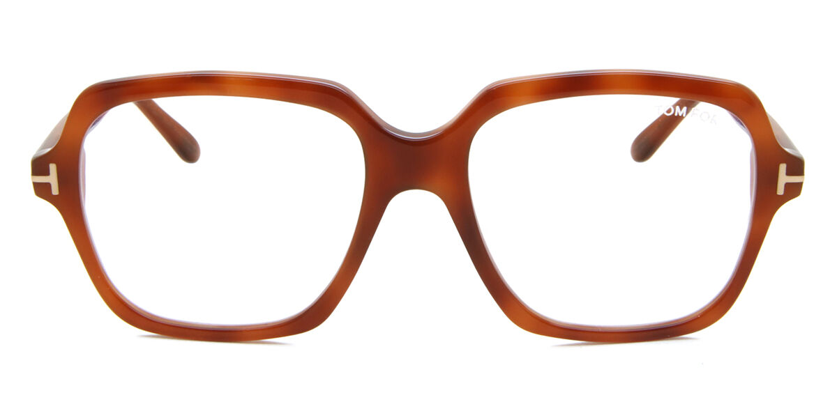 【置き目品】【貨物輸送無料】【新品】トムジェラルド・r・フォード  Tom Ford FT5908-B 054 Blue-Light Block べっ甲 Women レディース 成人女性用 ウィメンズ Eyeglasses 眼鏡 メガネ めがね ひな形 伊達眼鏡【外国で通信販売】