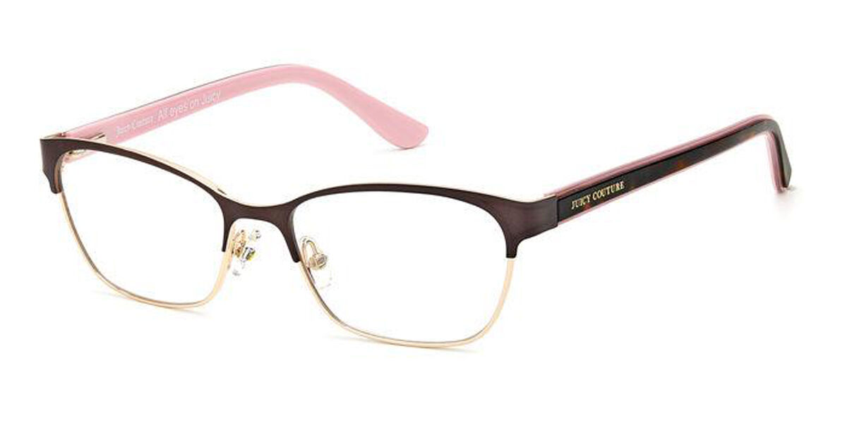 【正規品】【送料無料】【新品】ジューシークチュール Juicy Couture JU 214 4IN マット ブラウン Women レディース 女性用 ウィメンズ Eyeglasses メガネ 眼鏡 めがね フレーム 伊達メガネ【海外通販】