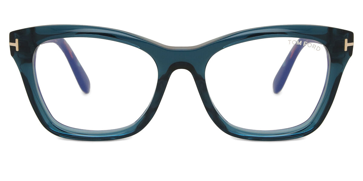 トムジェラルド・r・フォード Tom Ford FT5909-B 092 Blue-Light Block Full rim 盛りだくさんリム 澄み切ったなターコイズブルー Women レディース お上さん用 ウィメンズ Eyeglasses 眼鏡 メガネ めがね 一こま 伊達眼鏡 【置き目品】【新品】【外国で通信販売】【貨物輸送無料】