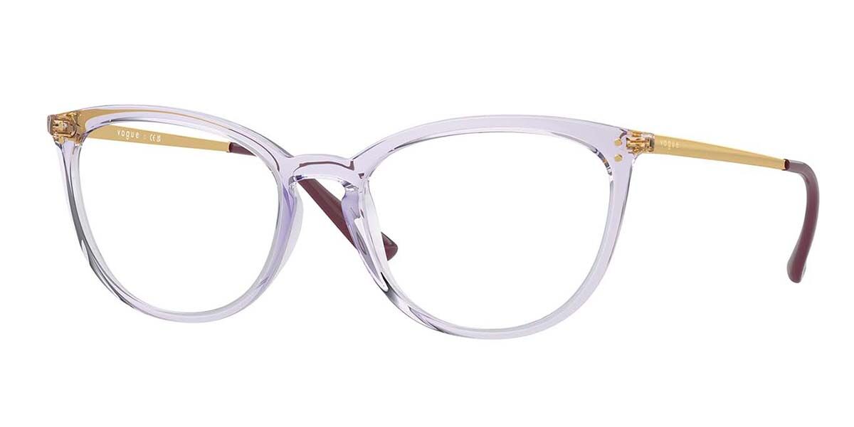 ヴォーグアイウェア Vogue Eyewear VO5276 2745 Full rim フルリム トランスペアレント パープル Women レディース 女性用 ウィメンズ Eyeglasses メガネ 眼鏡 めがね フレーム 伊達メガネ 【正規品】【新品】【海外通販】【送料無料】｜SmartBuyGlasses 8,507円