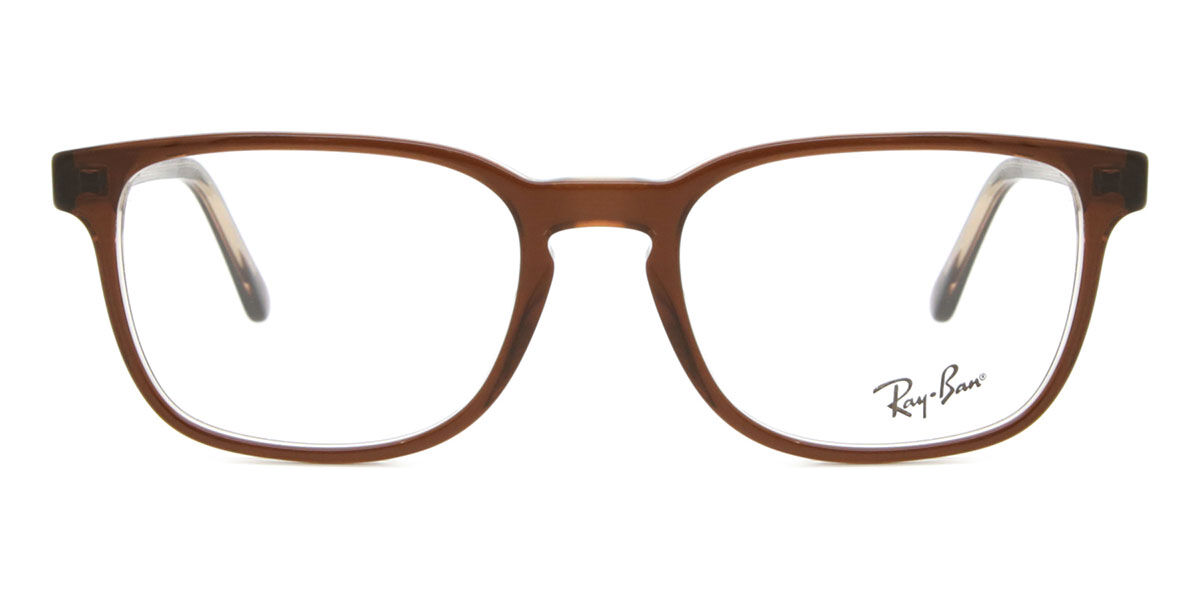 レイバン Ray-Ban RX5418 8365 Full rim フルリム ブラウンオントランスペアレントライトブラウン Unisex ユニセックス 男女兼用 メンズ レディース Eyeglasses メガネ 眼鏡 めがね フレーム 伊達メガネ 【正規品】【新品】【海外通販】【送料無料】｜SmartBuyGlasses 9,624円