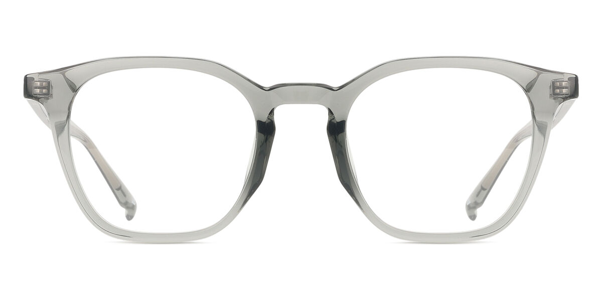 【正規品】【送料無料】アライズコレクティブ Full Rim Square Transparent Grey Arise Collective Hickory 16068 C2 Fashion Unisex Eyeglasses【海外通販】