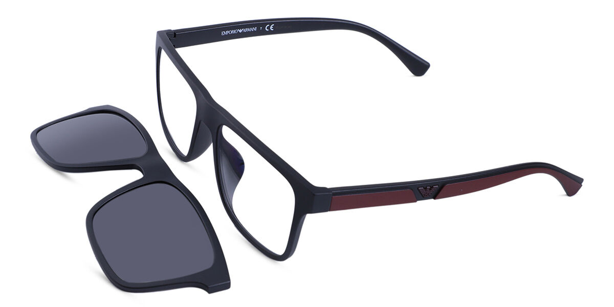 エンポリオアルマーニ Emporio Armani EA4115F Asian Fit with Clip-On 50421W Full rim 盛りだくさんリム 引っ敷き黒いこと Men メンズ 成人男性用 Eyeglasses 眼鏡 メガネ めがね 屋台骨 伊達眼鏡 【置き目品】【新品】【外国で通信販売】【貨物輸送無料】 バッグ・小物・ブランド雑貨-眼鏡