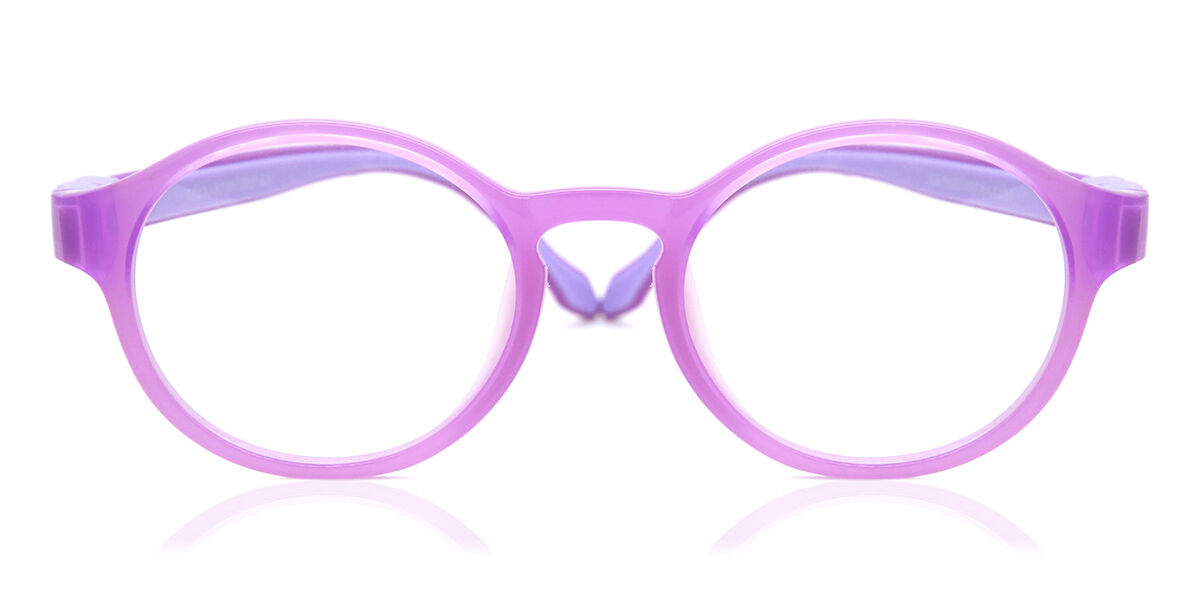 【正規品】【送料無料】SmartBuyキッズ Full Rim Round Purple/White SmartBuy Kids Mel K8 Fashion Kids Eyeglasses【海外通販】
