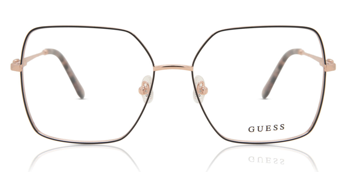 ゲス Guess GU2824 005 Full rim フルリム ゴールド Women レディース 女性用 ウィメンズ Eyeglasses メガネ 眼鏡 めがね フレーム 伊達メガネ 【正規品】【新品】【海外通販】【送料無料】｜SmartBuyGlasses 12,504円