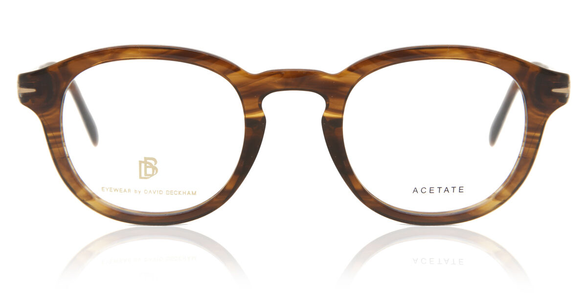 デビッド ベッカム David Beckham DB 7017 HQZ Full rim フルリム べっ甲 Unisex ユニセックス 男女兼用 メンズ レディース Eyeglasses メガネ 眼鏡 めがね フレーム 伊達メガネ 【正規品】【新品】【海外通販】【送料無料】｜SmartBuyGlasses
