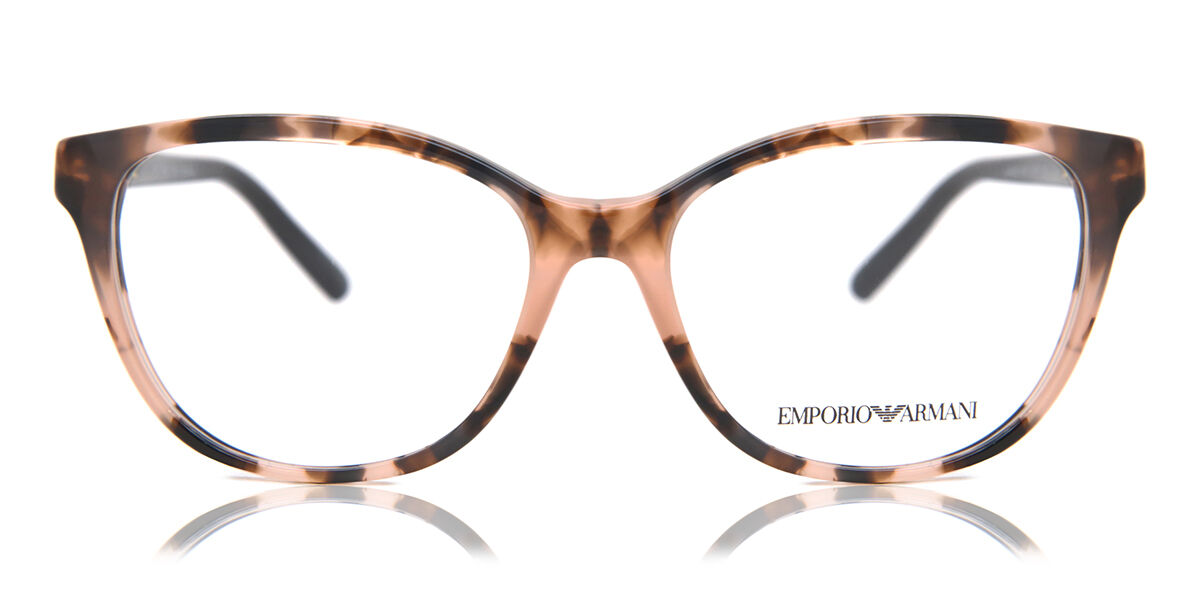 エンポリオアルマーニ Emporio Armani EA3190 5410 Full rim フルリム ローズピンクトータス Women レディース 女性用 ウィメンズ Eyeglasses メガネ 眼鏡 めがね フレーム 伊達メガネ 【正規品】【新品】【海外通販】【送料無料】|SmartBuyGlasses