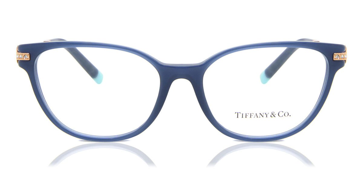 ティファニー Tiffany & Co. TF2223B 8315 Full rim フルリム オパールブルー Women レディース 女性用 ウィメンズ Eyeglasses メガネ 眼鏡 めがね フレーム 伊達メガネ 【正規品】【新品】【海外通販】【送料無料】|SmartBuyGlasses