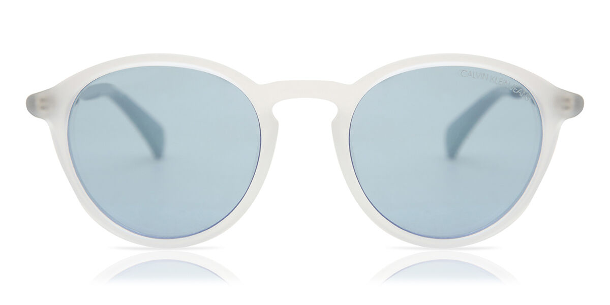 カルバンクラインジーンズ Calvin Klein Jeans CKJ489S 000 Full rim フルリム ホワイト Unisex ユニセックス 男女兼用 メンズ レディース Sunglasses サングラス さんぐらす 【UVカテゴリ2】【正規品】【新品】【海外通販】【送料無料】｜SmartBuyGlasses