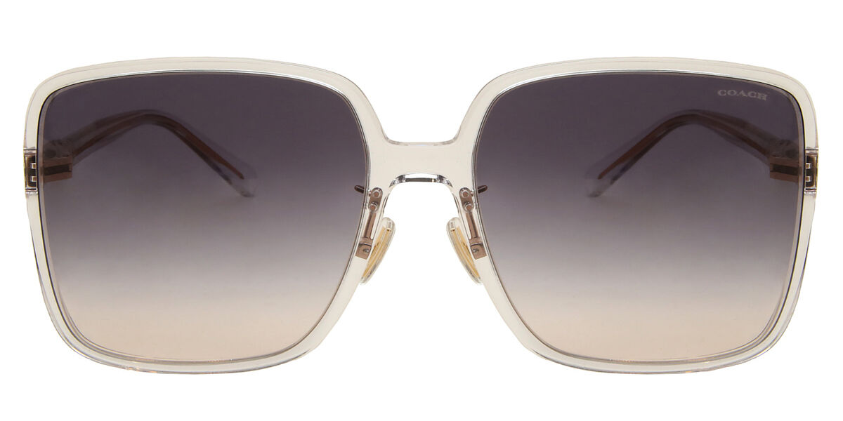 【正規品】【送料無料】【新品】コーチ Coach HC8368D CH572 Asian Fit 511136 クリア Women レディース 女性用 ウィメンズ Sunglasses サングラス さんぐらす【海外通販】