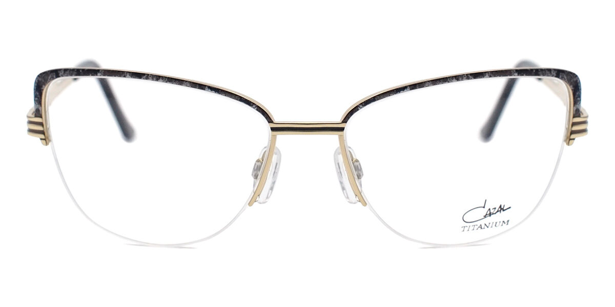 カザル Cazal 4290 001 Semi rimless セミリムレス ブラック ゴールド Unisex ユニセックス 男女兼用 メンズ レディース Eyeglasses メガネ 眼鏡 めがね フレーム 伊達メガネ 【正規品】【新品】【海外通販】【送料無料】|SmartBuyGlasses