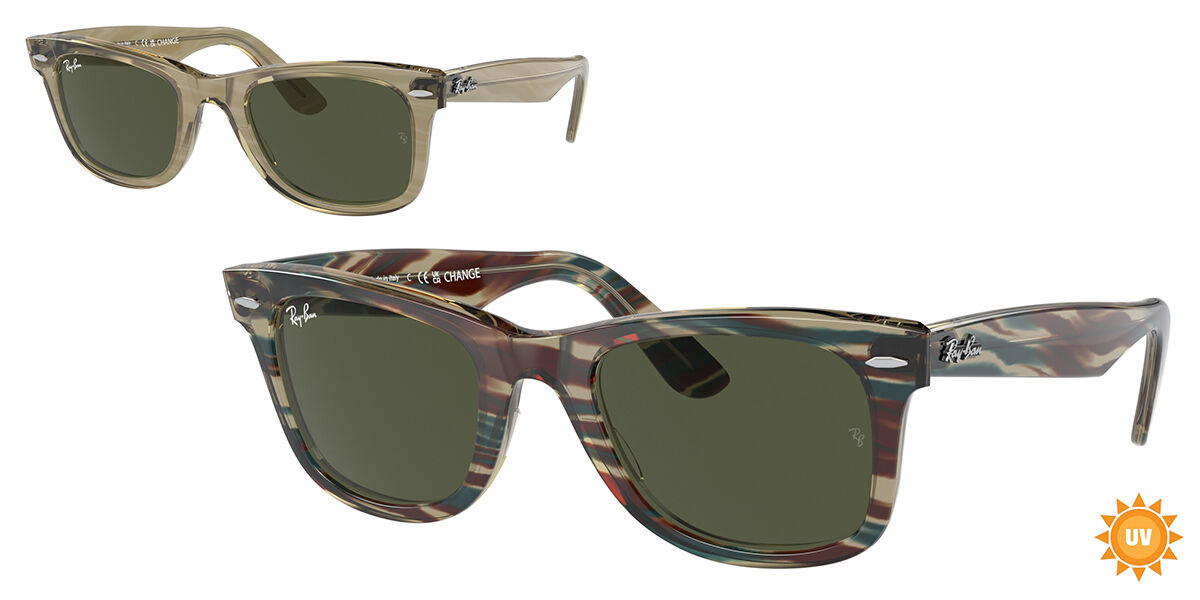 【正規品】【送料無料】レイバン Ray-Ban RB2140F Wayfarer Asian Fit 138731 New Unisex Sunglasses【海外通販】|SmartBuyGlasses