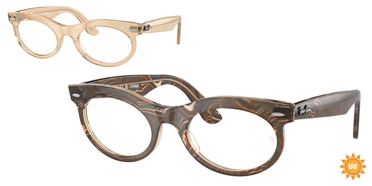 【正規品】【送料無料】レイバン Ray-Ban RX2242VF Wayfarer Oval Asian Fit 8294 New Unisex Eyeglasses【海外通販】｜SmartBuyGlasses