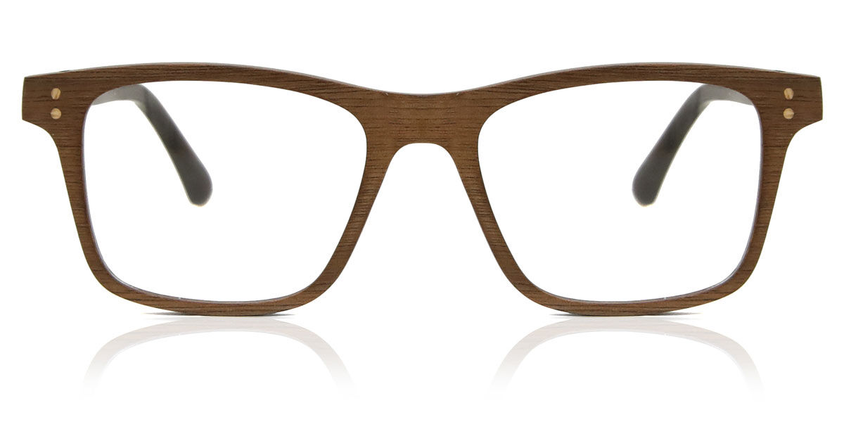 【正規品】【送料無料】Oh My Woodness! Full Rim Square Brown Oh My Woodness! Quirino WP303-RX-A06-21 Fashion Unisex Eyeglasses【海外通販】