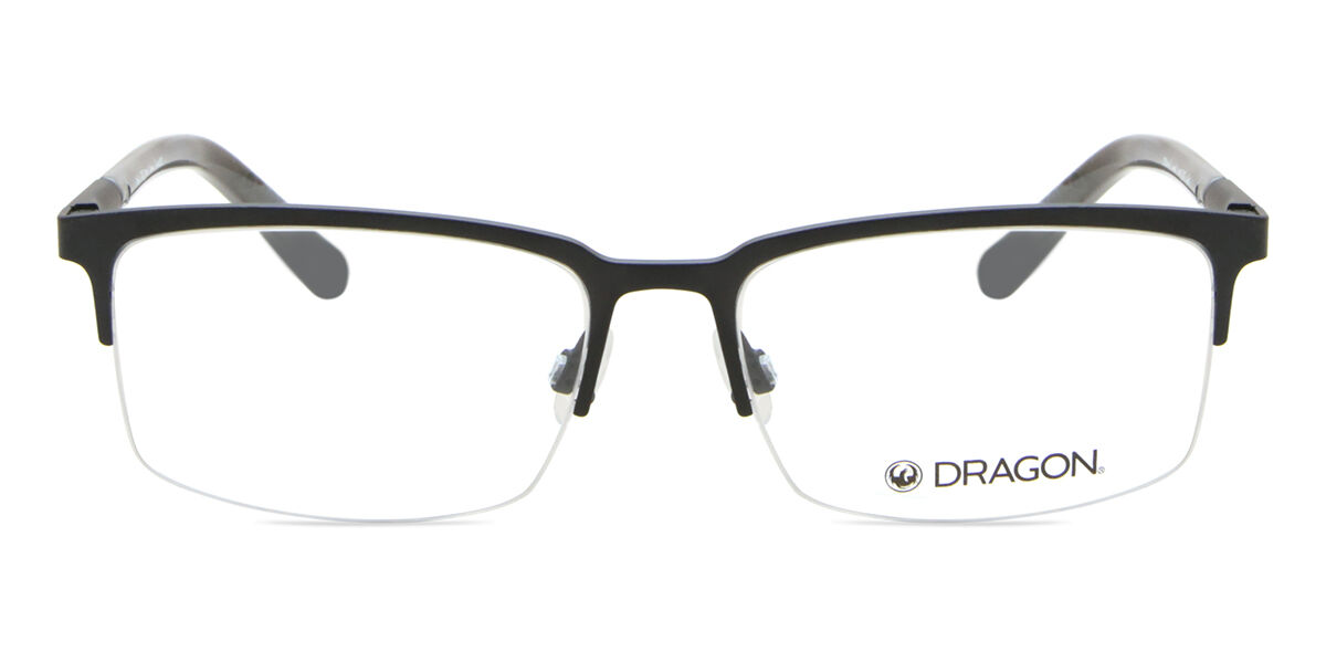 ドラゴン Dragon DR2014 002 Semi rimless セミリムレス マットブラック Men メンズ 男性用 Eyeglasses メガネ 眼鏡 めがね フレーム 伊達メガネ 【正規品】【新品】【海外通販】【送料無料】|SmartBuyGlasses