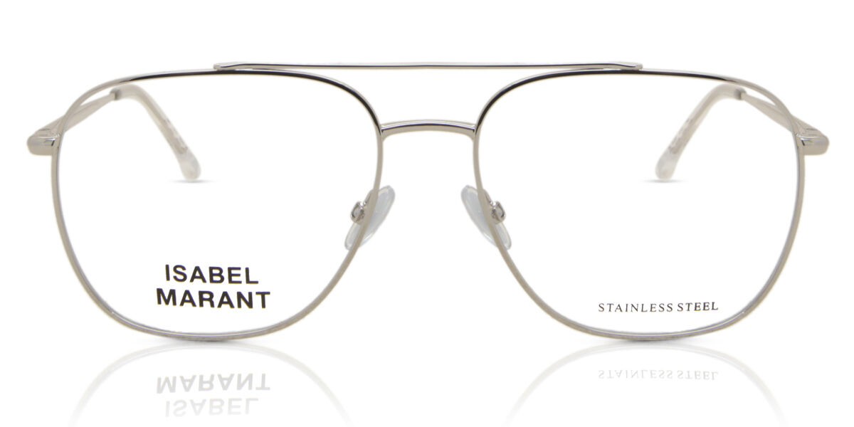 イザ呼びりん マラン Isabel Marant IM 0028 010 Full rim 盛りだくさんリム パラジウム しろがね色 Women レディース 成人女性用 ウィメンズ Eyeglasses 眼鏡 メガネ めがね ひな形 伊達眼鏡 【置き目品】【新品】【外国で通信販売】【貨物輸送無料】