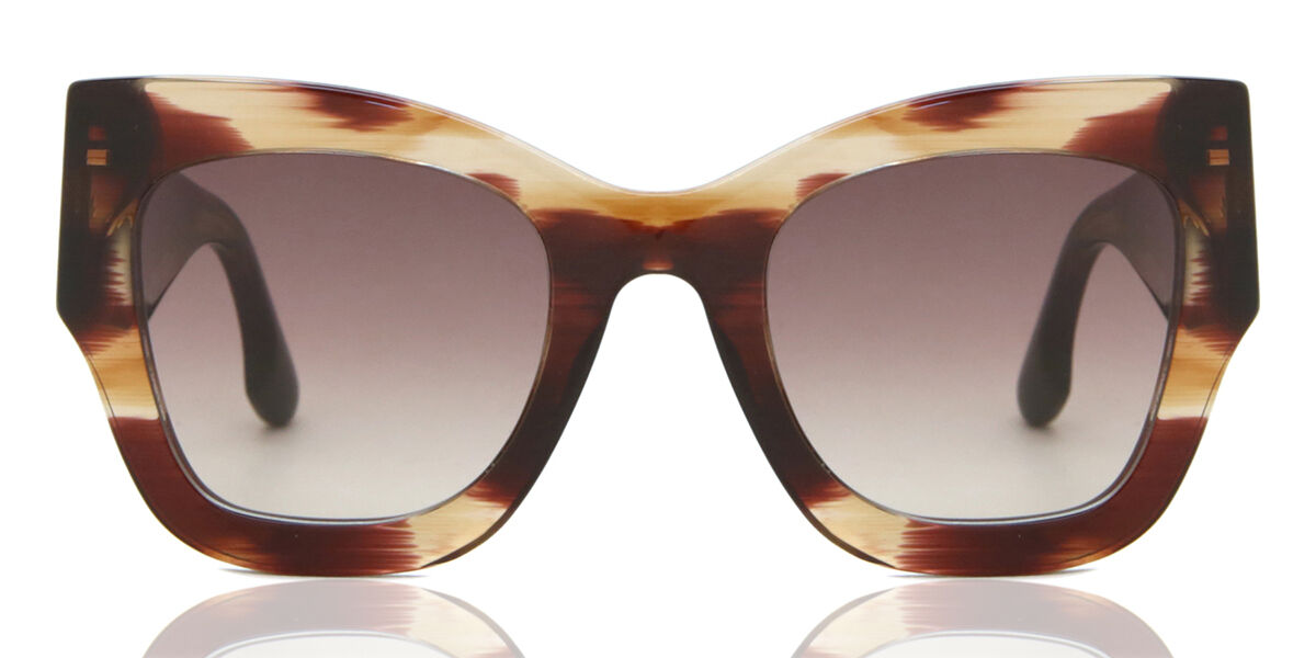 【正規品】【送料無料】【新品】ビクトリアベッカム Victoria Beckham VB652S 227 ダークブラウンホーン Women レディース 女性用 ウィメンズ Sunglasses サングラス さんぐらす【海外通販】
