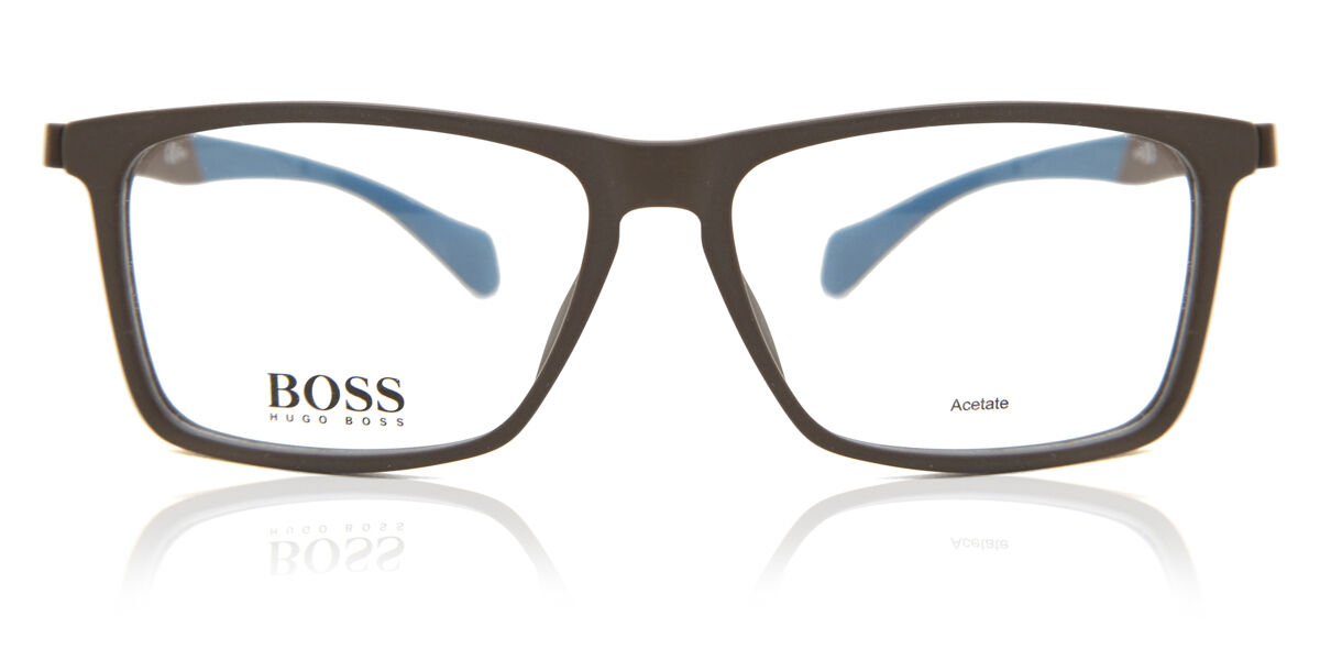 ボス Boss 1116 YZ4 Full rim フルリム マット ブラウン Men メンズ 男性用 Eyeglasses メガネ 眼鏡 めがね フレーム 伊達メガネ 【正規品】【新品】【海外通販】【送料無料】｜SmartBuyGlasses