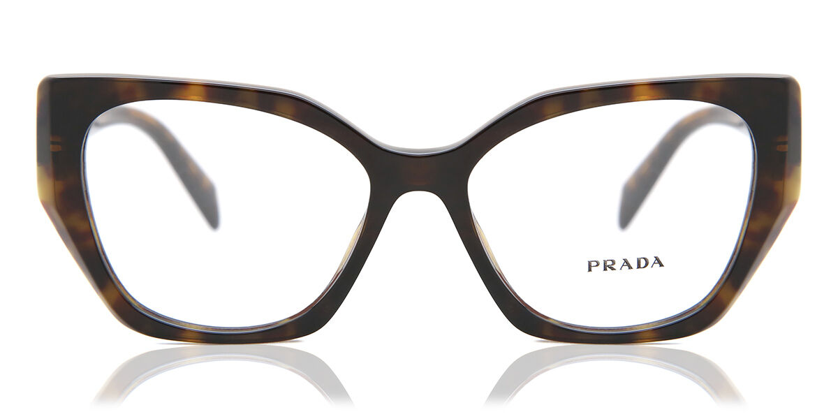 【正規品】【送料無料】【新品】プラダ Prada PR 18WV Symbole 2AU1O1 トータスシェル Women レディース 女性用 ウィメンズ Eyeglasses メガネ 眼鏡 めがね フレーム 伊達メガネ【海外通販】